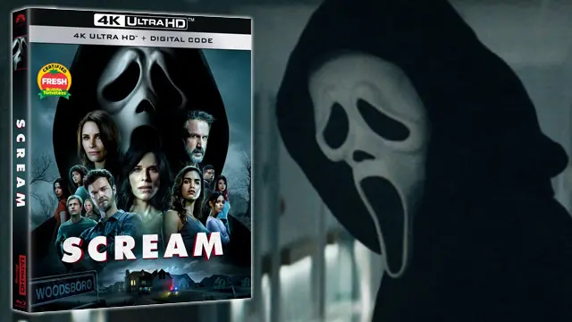 When does 'Scream' (2022) release on DVD and Blu-Ray?