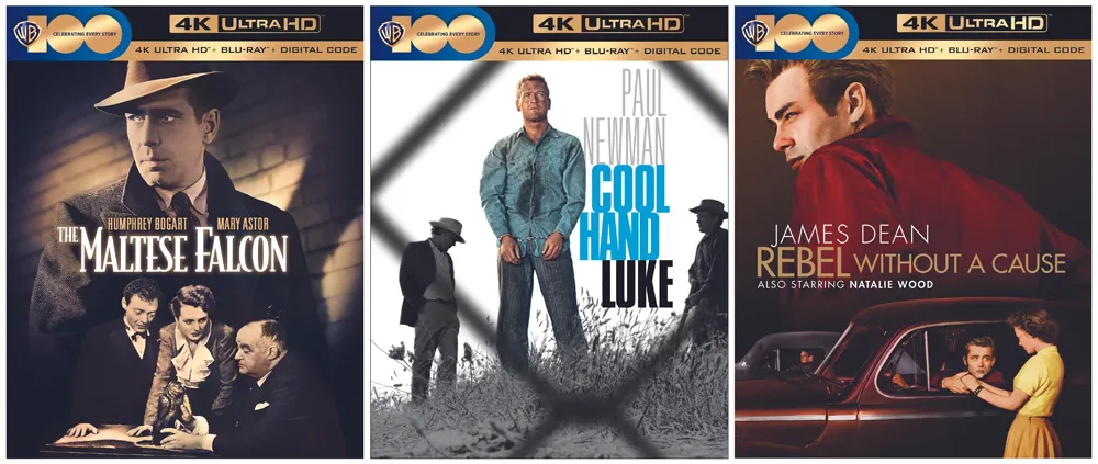 'The Maltese Falcon,' 'Cool Hand Luke' and 'Rebel Without a Cause' Coming to 4K Blu-ray