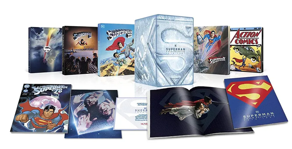 'Superman 5-Film Collection' 4K Blu-ray Steelbook Set Pre-Order and Release Date