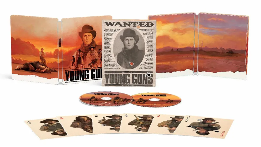 'Young Guns' Blazing to 4K Blu-ray Steelbook for 35th Anniversary