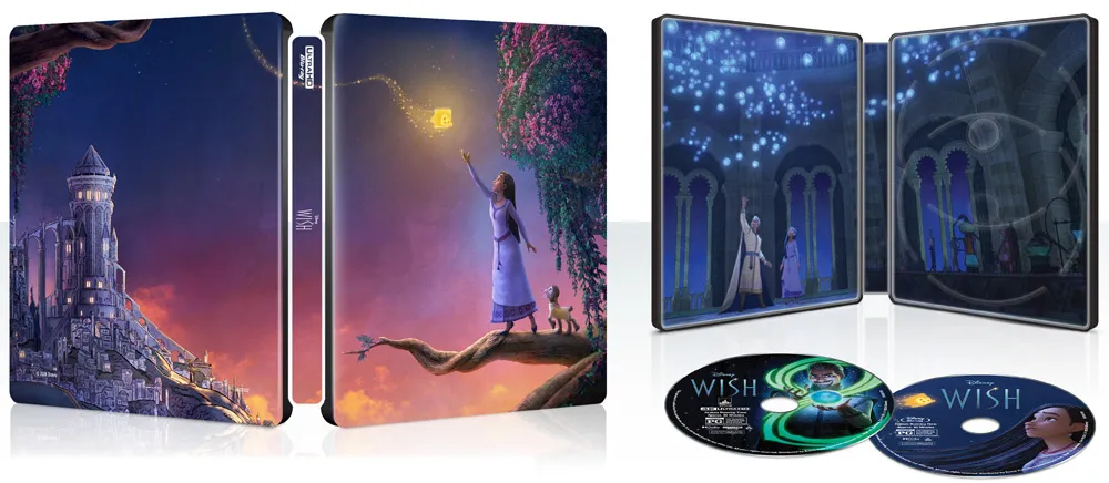 Disney Delivering 'Wish' on 4K UHD SteelBook, Blu-ray and DVD in March