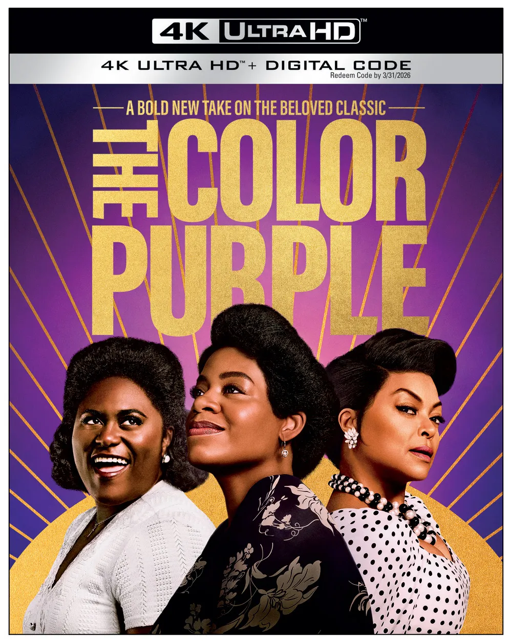 'The Color Purple' Remake on 4K, Bluray and DVD in March