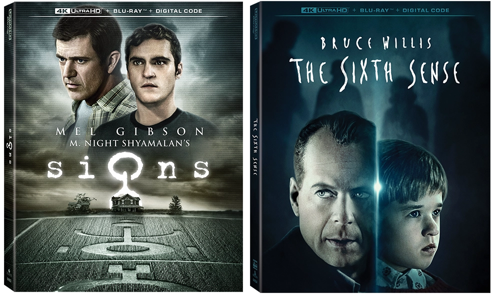 I See The Sixth Sense and Signs Debuting on 4K Blu-ray in October