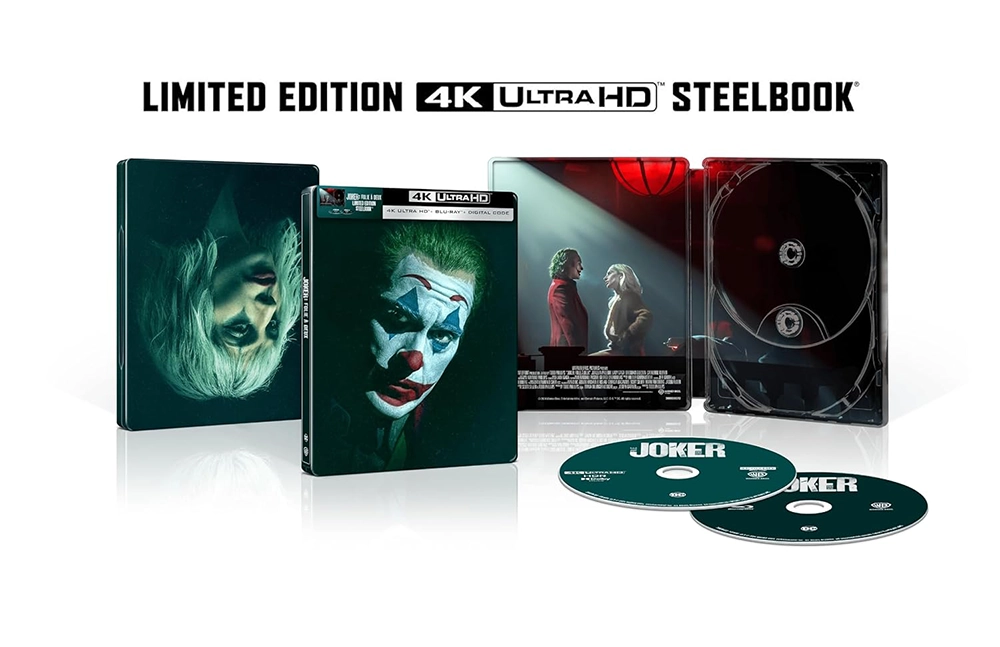 Joker: Folie À Deux 4K UHD SteelBook and Blu-ray Official for 12/17