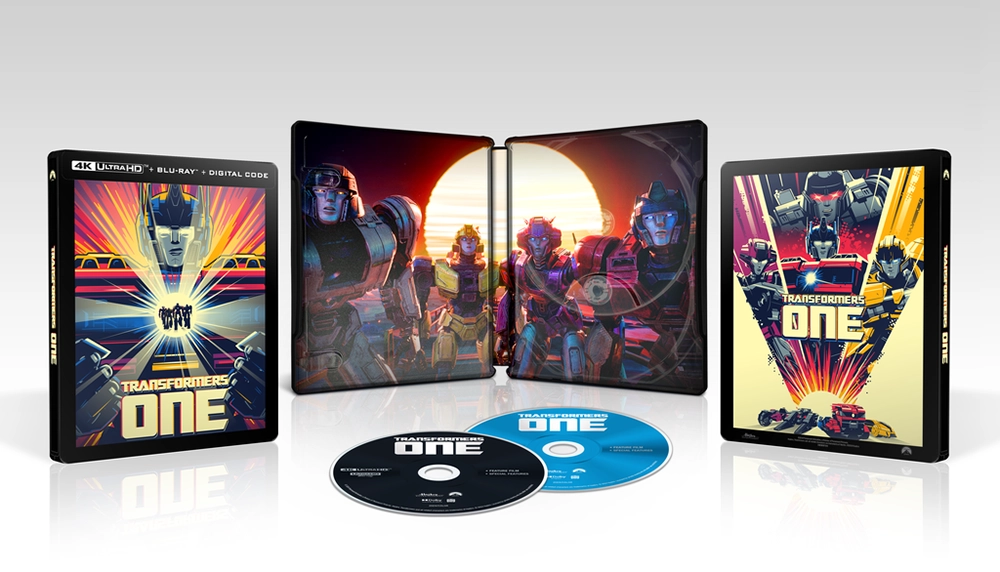 Transformers One Comes to 4K UHD SteelBook and Blu-ray in December