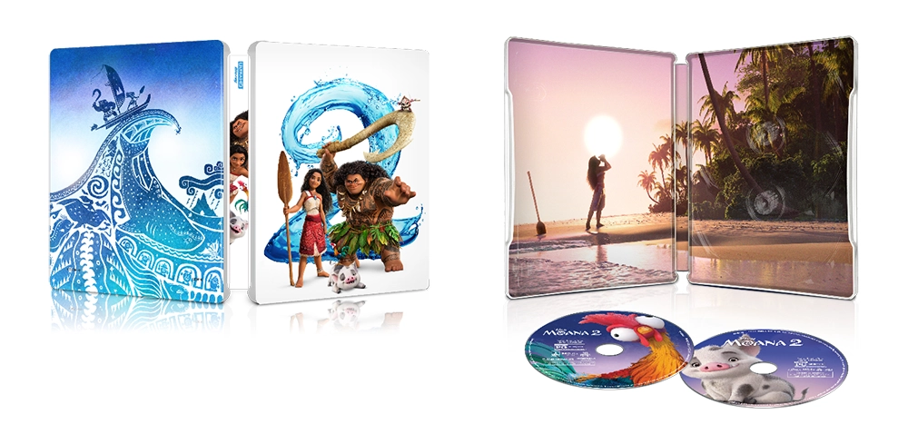 Moana 2 4K UHD Blu-ray Steelbook Sets Sail in March