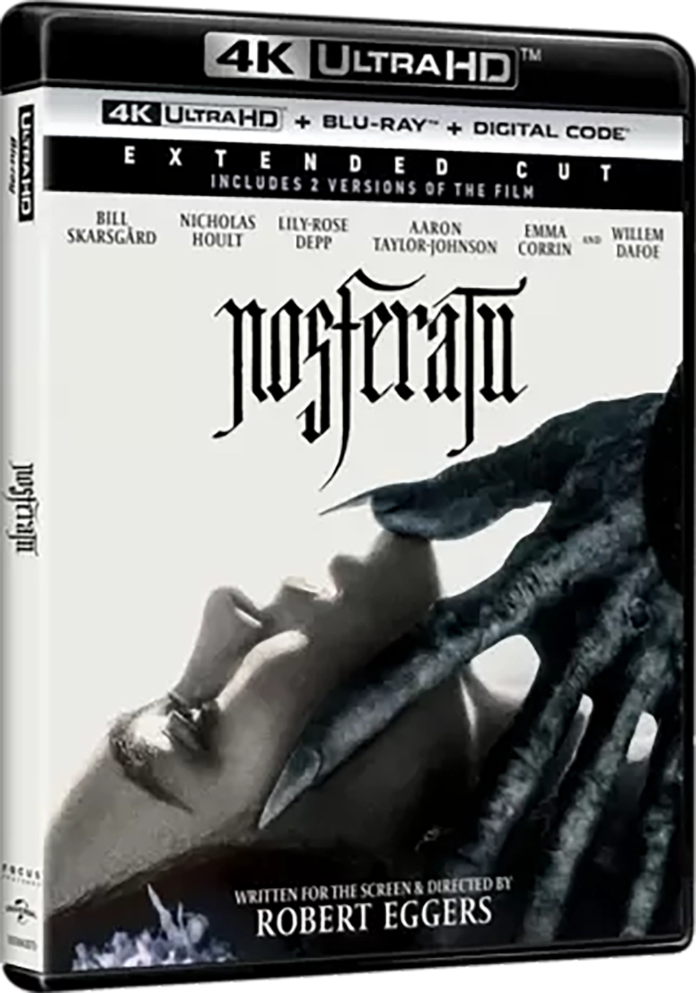 Robert Eggers' Nosferatu Extended Cut 4K UHD Steelbook Set for February 18th