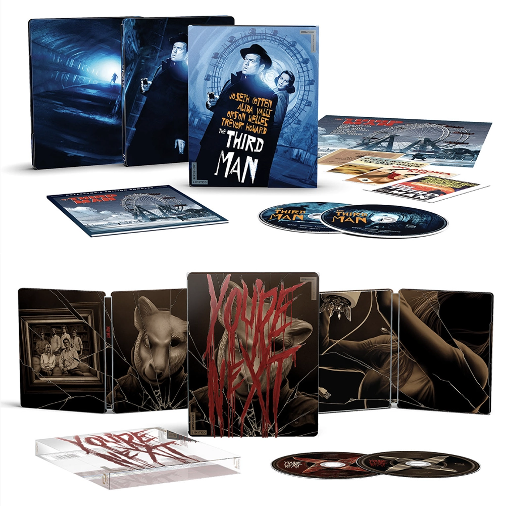 You're Next and The Third Man Receiving 4K UHD Steelbooks