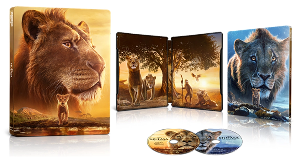 Mufasa: The Lion King Secures April 1st 4K UHD Steelbook Release