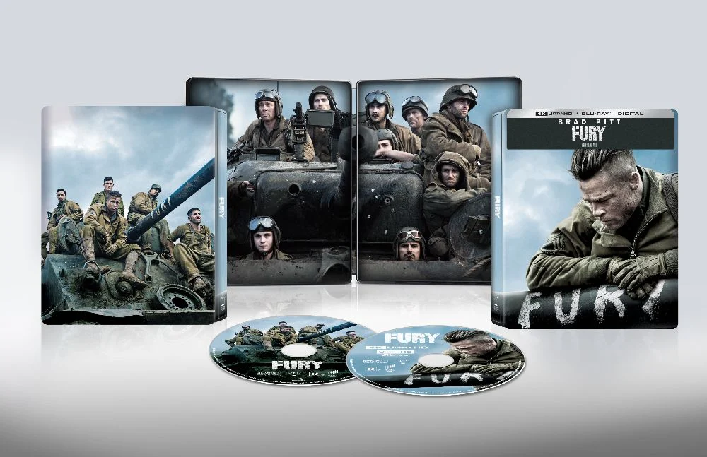 David Ayer's Fury 4K UHD Steelbook Upgrade with Dolby Vision