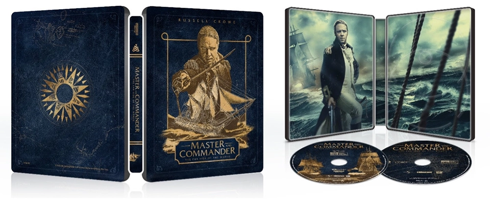 Master And Commander: The Far Side Of The World (Steelbook) – 4K UHD Blu-ray, 2025 Release