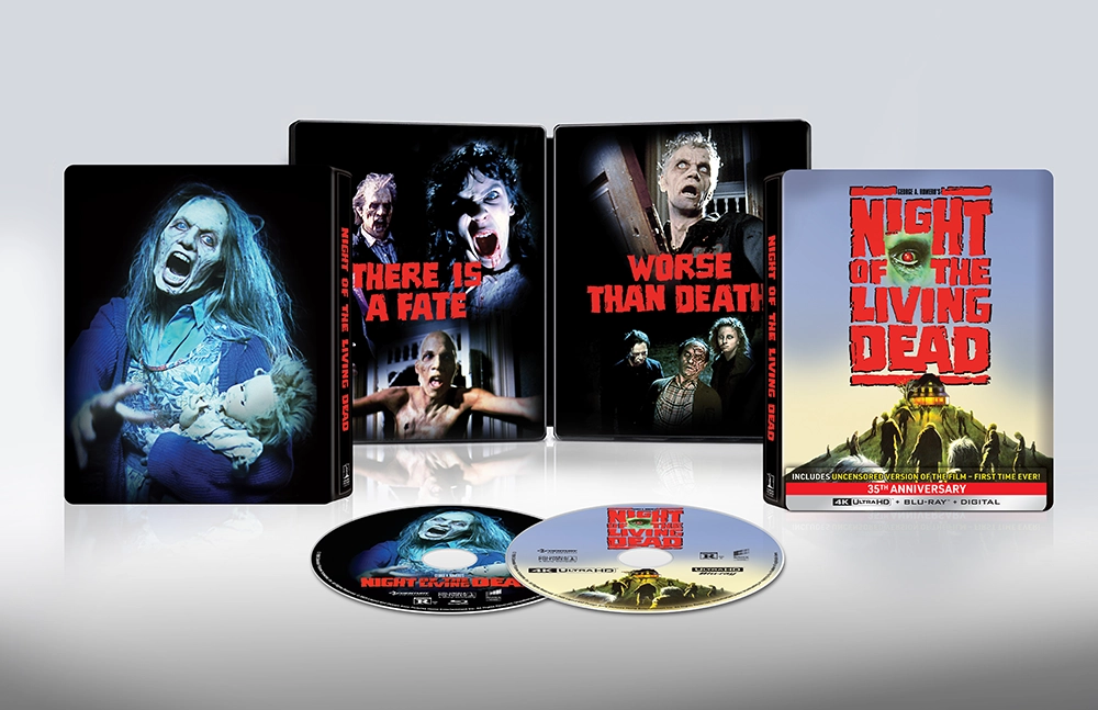 Night of the Living Dead Remake Gets Uncensored Cut on 4K UHD Steelbook