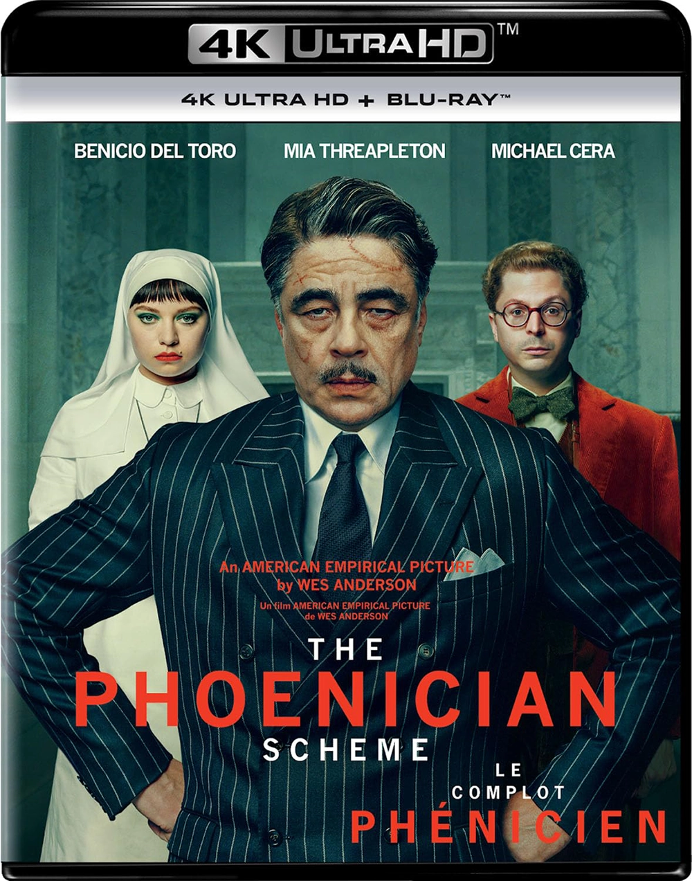 Wes Anderson's The Phoenician Scheme 4K and Blu-ray Announced