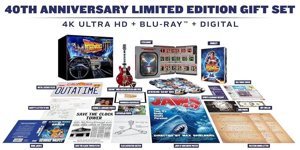 Back to the Future Trilogy Gets Steelbooks and Amazon Gift Set for 40th Anniversary