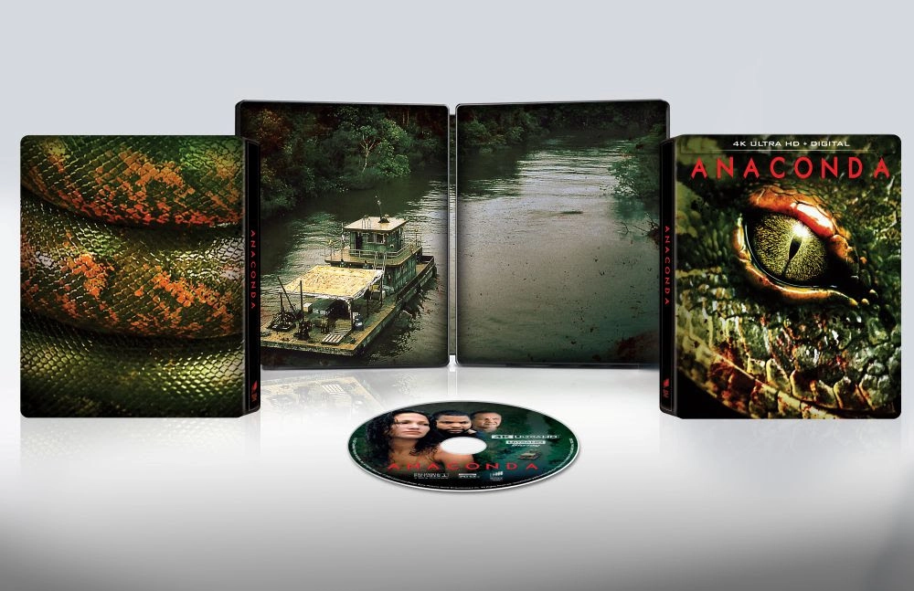 Original Anaconda Movie Slithering Onto 4K UHD Blu-ray Steelbook