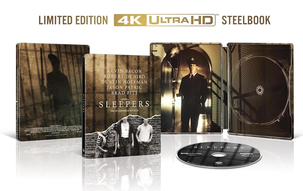 Sleepers 4K UHD Steelbook and Standard Cases Official for April Release
