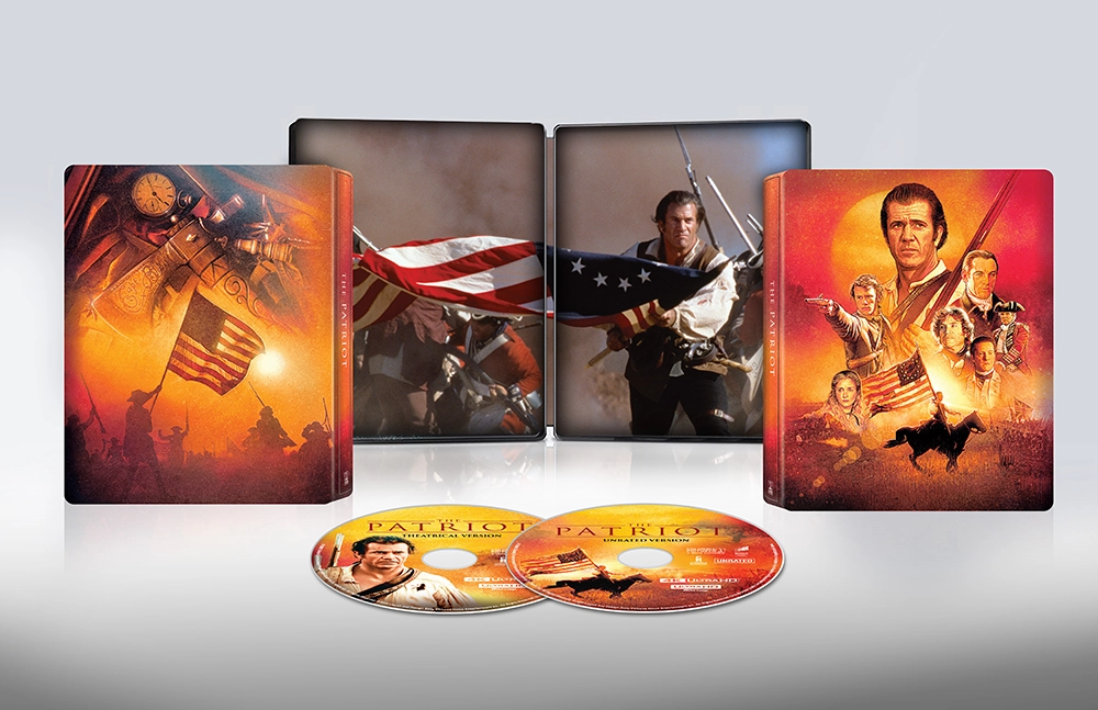The Patriot 4K UHD Steelbook Coming with Theatrical and Unrated Cuts